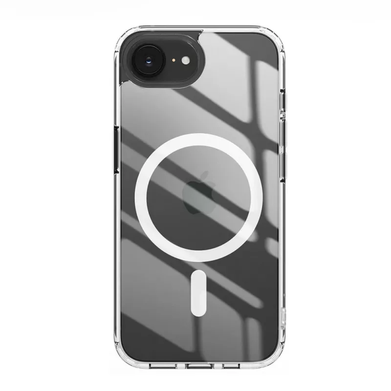 Nevox StyleShell SHOCKFlex - iPhone 16e/17e kompatibel zu MagSafe, permatomas