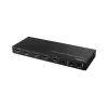„Lindy“ 4 prievadų HDMI 8K60 skirstytuvas su garsu, HDMI, 4x HDMI, 3,5 mm, 7680 x 4320 pikseliai, juoda, metalas
