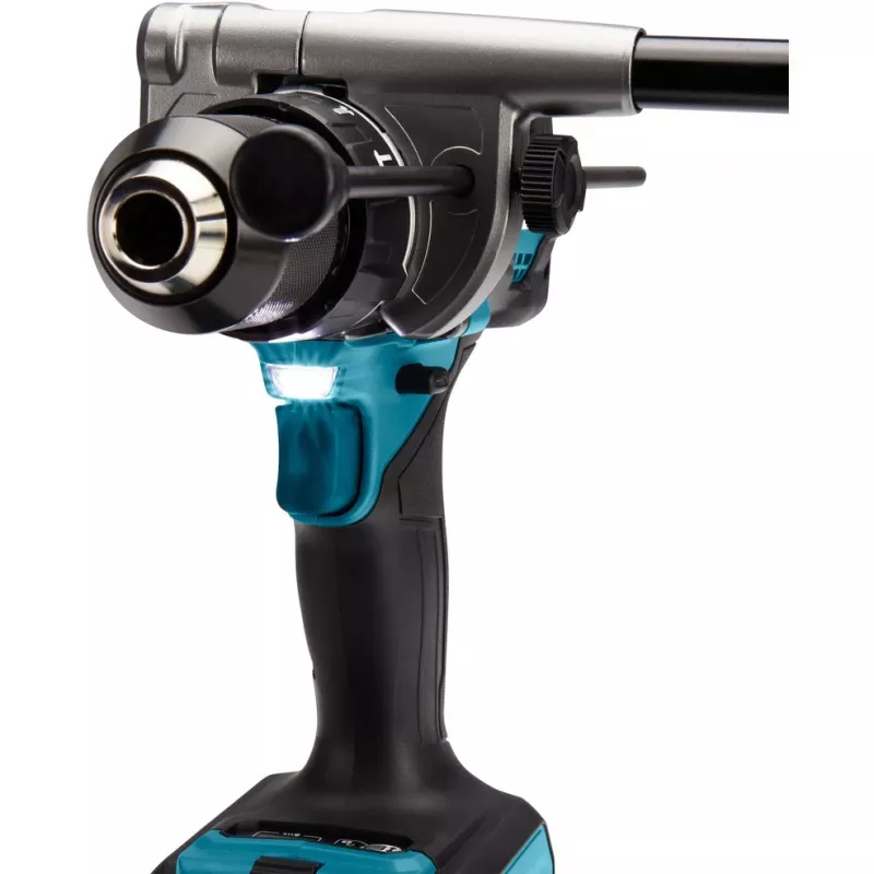 Makita HP001GD201 - Belaidis smūginis grąžtas/suktuvas - 2 greičių - Rakto griebtuvas 13 mm - 140 N·m - 2 baterijos, įkroviklis komplekte - 40 V (HP001GD201)