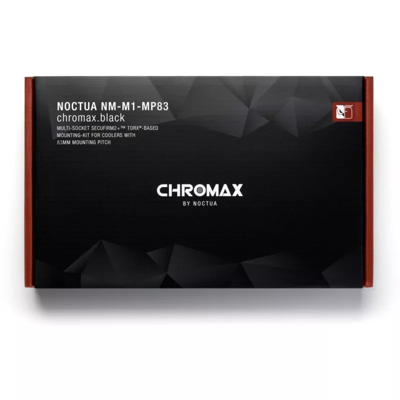 NM-M1-MP83 chromax.Juoda, Montavimas (juodas)