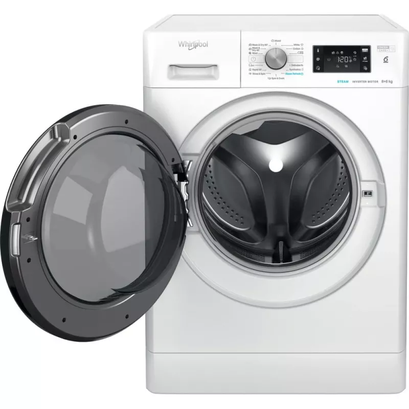 Whirlpool FFWDB864349BVEE Skalbinių džiovyklė 8 kg / 6 kg 1400 RPM