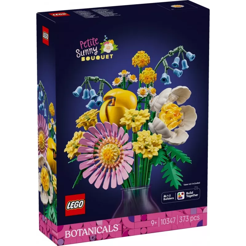 LEGO ICONS 10347 Botaninė kolekcija – Maža saulėta puokštė