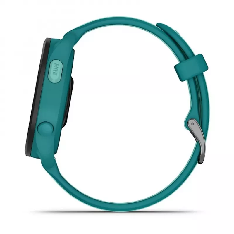 Išmanusis laikrodis GARMIN Forerunner 165 Music — 43 mm polimerinis korpusas, 1,2 colio AMOLED, 4 GB, GPS/GLONASS/Galileo, 5 ATM