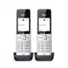 Gigaset COMFORT 500HX duo Analoginis/DECT telefonas su skambučio numerio atpažinimu, juodas, sidabrinis