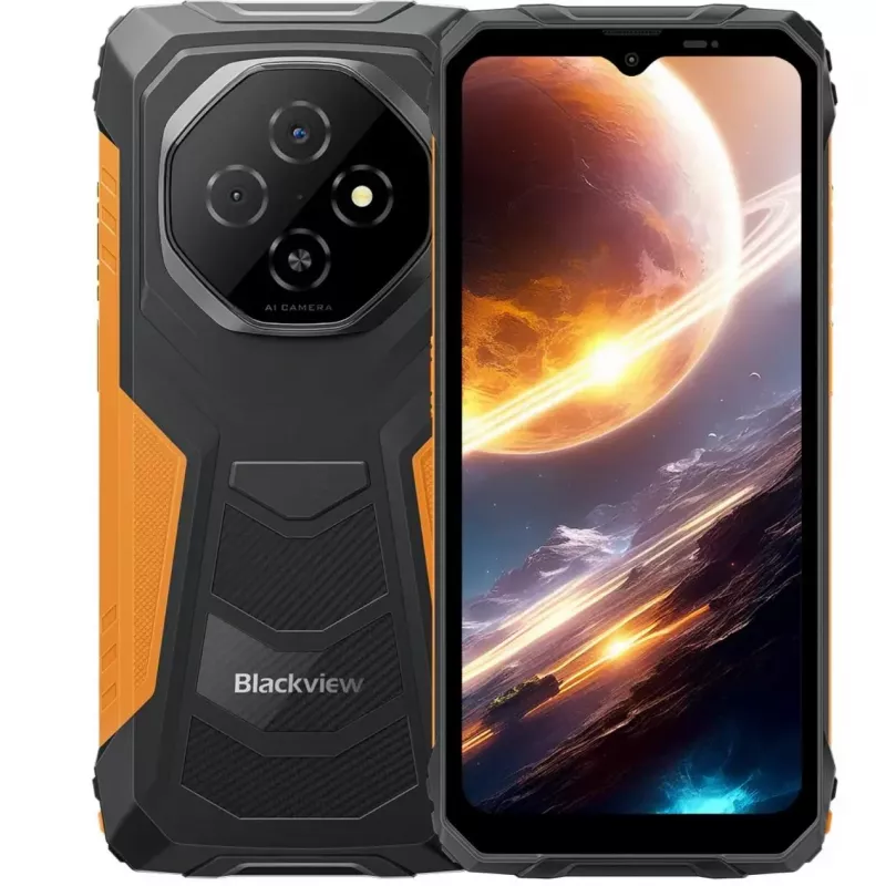 Mobilusis telefonas Fort 1/6/256GB Oranžinė Juodaview