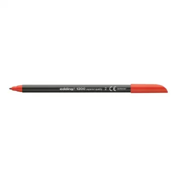 Fineliner Edding 1200 raudonas 10 vnt.