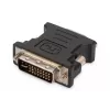 Assmann DVI adapteris. DVI(24+5) - HD15 M/F. DVI-I dviejų kanalų. bl (AK-320504-000-S)