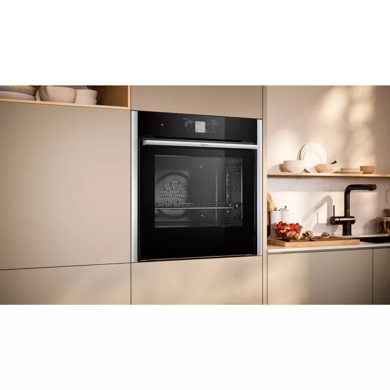 Neff B64CT73N0 orkaitė 71 L juoda, nerūdijantis plienas