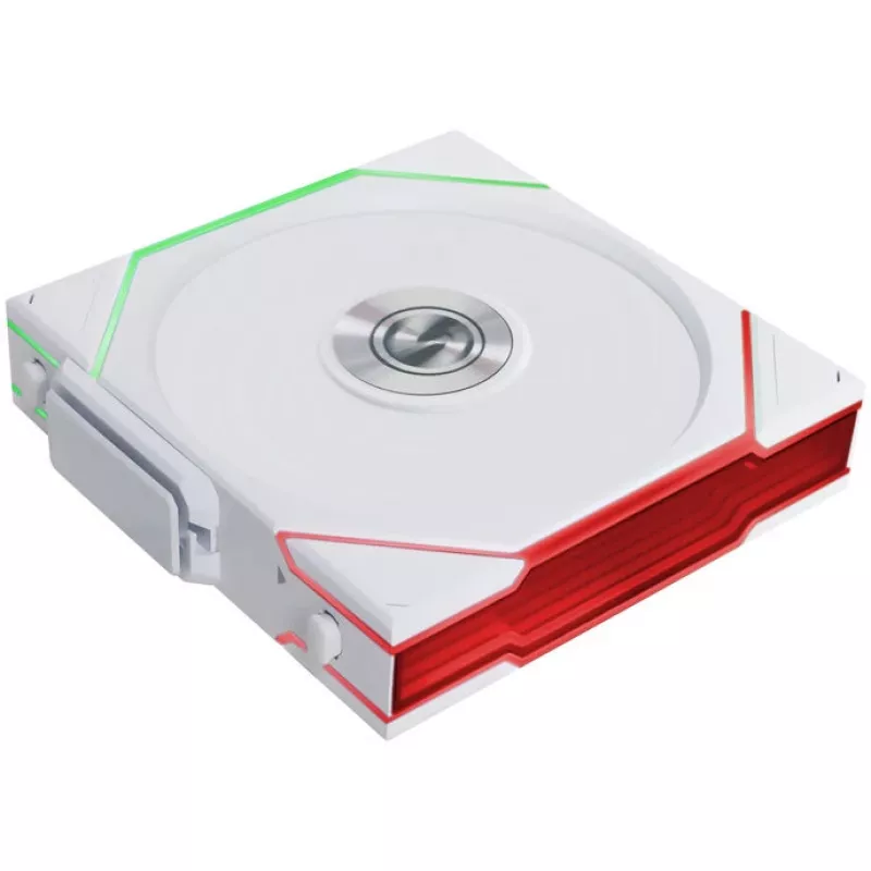 Ventiliatorius Lian Li 12RTL1W1W 12 cm Baltas 2300 RPM Skysčio dinaminis guolis