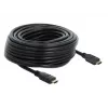 HDMI laidas DeLOCK 85286 20m A tipo kištukas į A tipo kištuką juodas