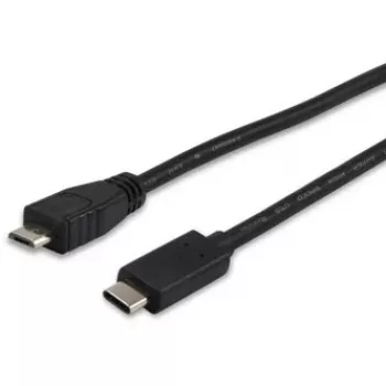 Equip USB 2.0 Type C to Micro-B kabelis, 1m
