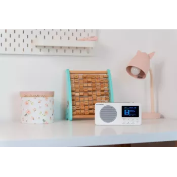 Blaupunkt DR6WH nešiojamas radijas baltas