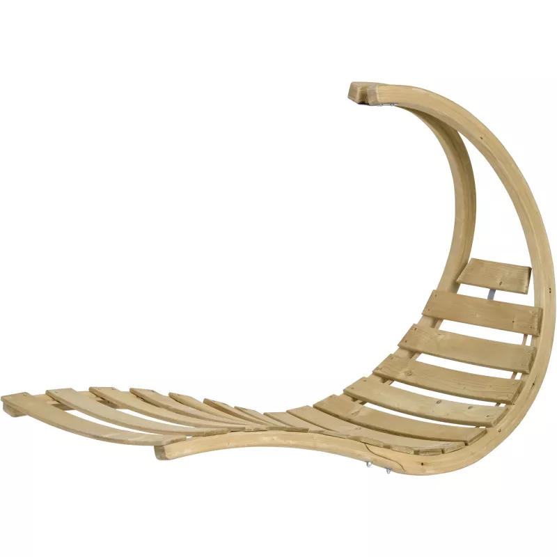 Supamasis gultas kreminis AZ-2020410, kabantis krėslas kreminis