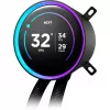 NZXT Kraken Elite 360 RGB procesoriaus „viskas viename“ skysčio aušintuvas 12 cm juodas 1 vnt.
