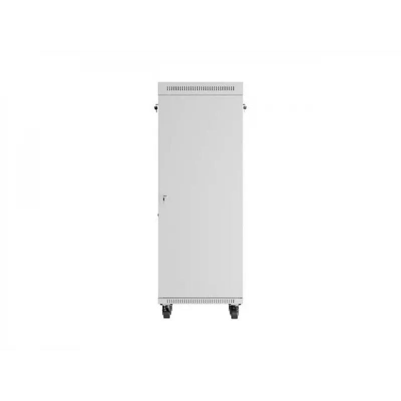 LANBERG 19 colių 32U stovintis stovas-spinta 600×600 mm pilka su perforuotomis durimis ir LCD (plokščia pakuotė)
