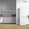 Kombinuotas šaldytuvas Midea MDRB369FGE01 — 262 l (šaldytuvas 194 l / šaldiklis 68 l), 177,3 cm, energijos klasė E, balta