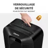 Powershred | LX70 | Juoda | 18 L | Kreditinių kortelių smulkinimas | dB | Popieriaus apdorojimas standartinis/išėjimas 11 lapų per eigą | Skersinis pjaustytuvas | Garantija 24 mėn.