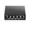 D-Link DGS-1005P/E tinklo jungiklis Nevaldomas Gigabit Ethernet (10/100/1000) Power over Ethernet (PoE) Juoda