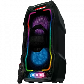 Garsiakalbis SVEN PS-730, juodas (100 W, TWS, Bluetooth, FM, USB, microSD, LED ekranas, 4400 mAh)
