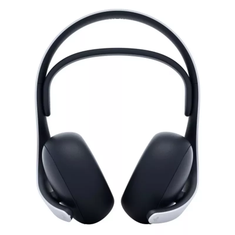 Sony PULSE Elite ausinės, laidinės ir belaidės, ant galvos, žaidimams, Bluetooth, įkrovimo stovas, juodos, baltos