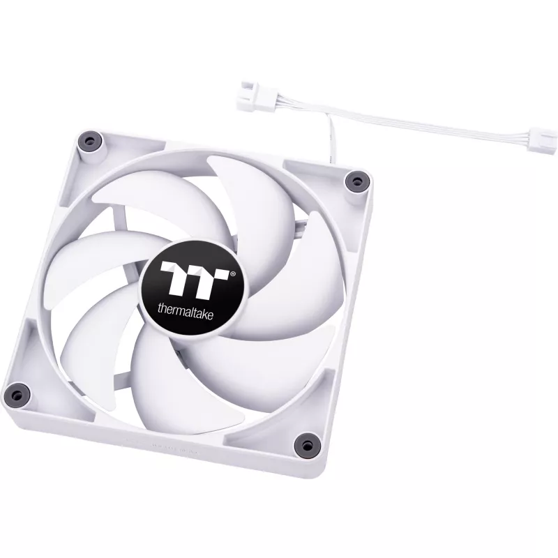 Thermaltake CT120 120mm korpuso ventiliatoriai balti 2 vnt. rinkinys