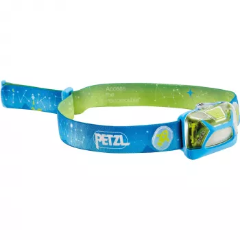Petzl TIKKID - galvos žibintuvėlis - mėlynas - IPX4 - CE - CPSIA - 4 lm - 30 lm