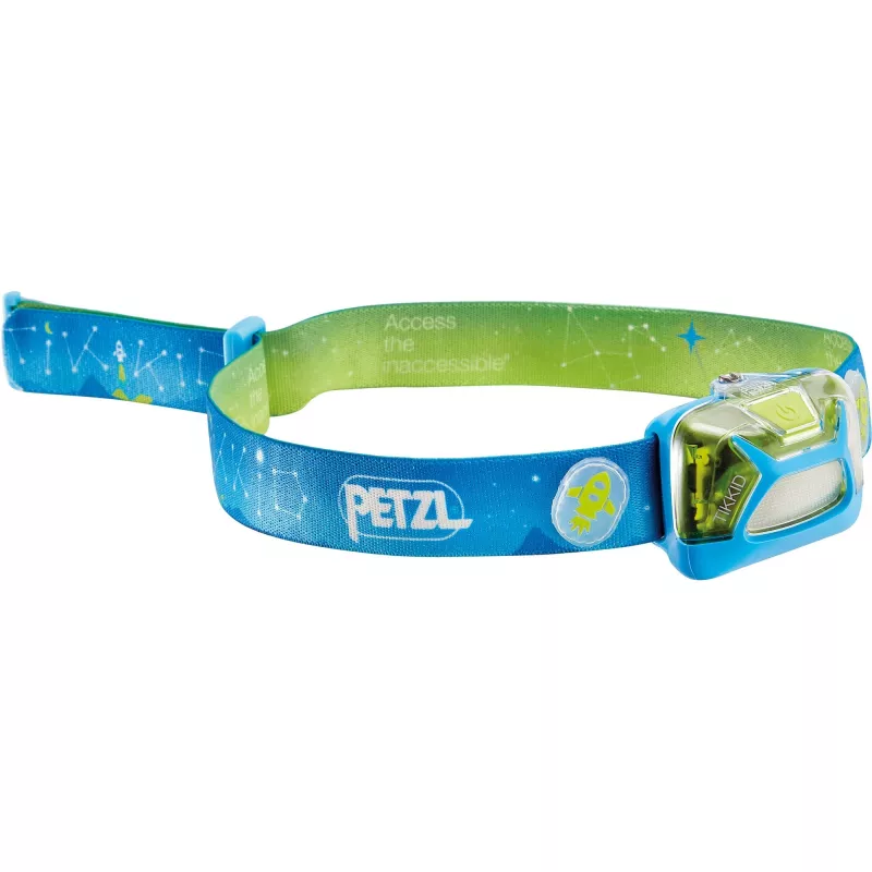 Petzl TIKKID - Galvos žibintas - Mėlyna - IPX4 - CE - CPSIA - 4 lm - 30 lm