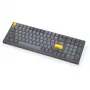 Celeris 1800, žaidimų klaviatūra pilka, US išdėstymas, ENDORFY Geltona by Gateron