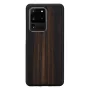 man and wood Galaxy S20 Ultra juodmedžio juodumo telefono dėklas — apsauginis išmaniojo telefono dangtelis