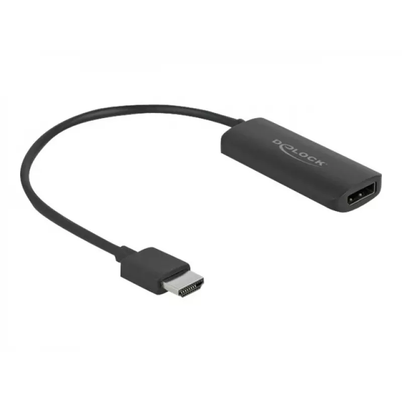 Adapteris HDMI-A kištukas į DisplayPort lizdą 4K 60 Hz DeLOCK 63206