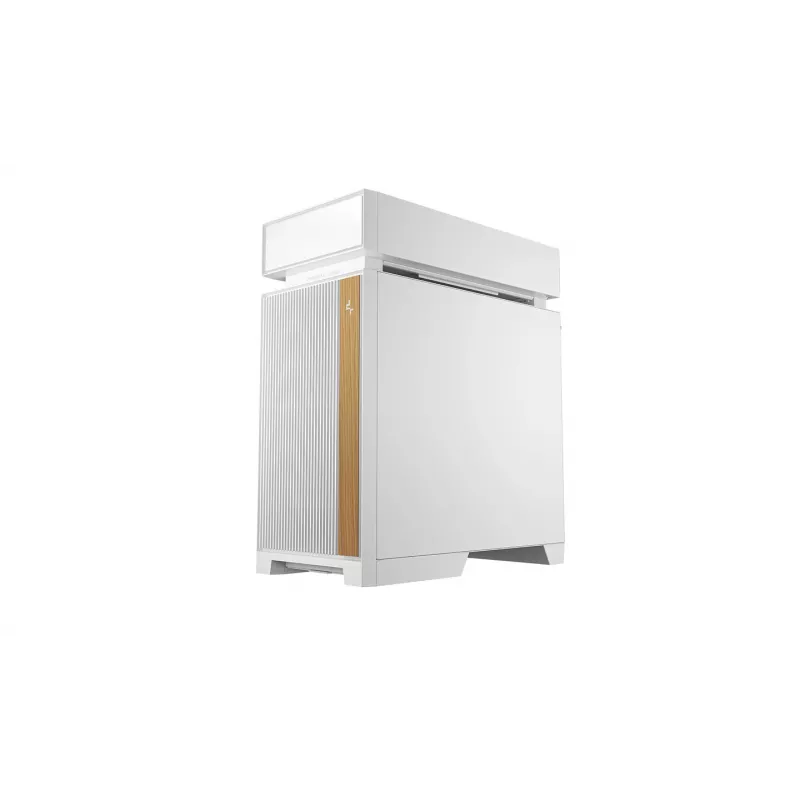 PC korpusas DeepCool CL660 WH White — ATX/Micro-ATX/Mini-ITX, grūdintas stiklas, palaiko ATX/PS2/SFX/SFX‑L PSU