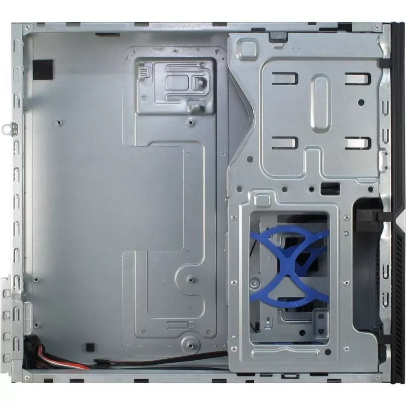 Inter-Tech IT-503 - SFF - Mini-ATX - be maitinimo šaltinio (TFX12V) - matinė juoda - USB/Audio (88881270)