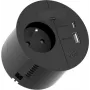 Maitinimo juosta Bachmann 938.202 — 1x UTE, 1x USB A/C 22W, 1x KBD, 2,0 m kabelis, CEE7/7 kištukas