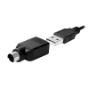 „LogiLink ID0019A“ universali USB klaviatūra, QWERTZ, vokiečių k., juoda