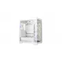 PC Case DeepCool CG580 4F V2 Midi Tower White — ATX, grūdintas stiklas, 3x120 mm šoniniai ventiliatoriai, 360 mm šoninio radiatoriaus palaikymas