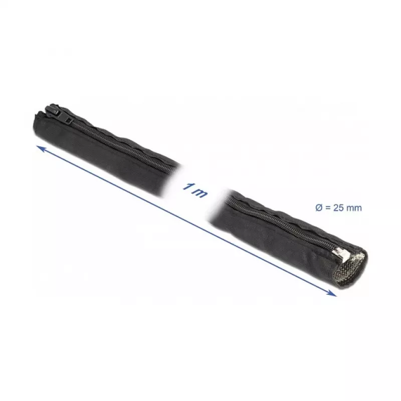 DeLOCK EMI ekranavimo pynė mova 1 m x 25 mm juoda