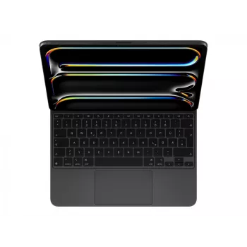 Apple Magic klaviatūra, skirta iPad Pro 13 colių (M4), vokiška, juoda, QWERTZ, jutiklinis kilimėlis