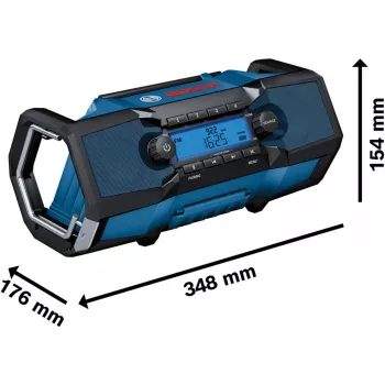 Bosch GPB 18V-2 C Professional Nešiojamas Skaitmeninis Juoda, Mėlyna, Sidabrinė