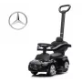 Stumiamas vaikiškas automobiliukas milly mally Mercedes C-Class juodas, modelis 6107
