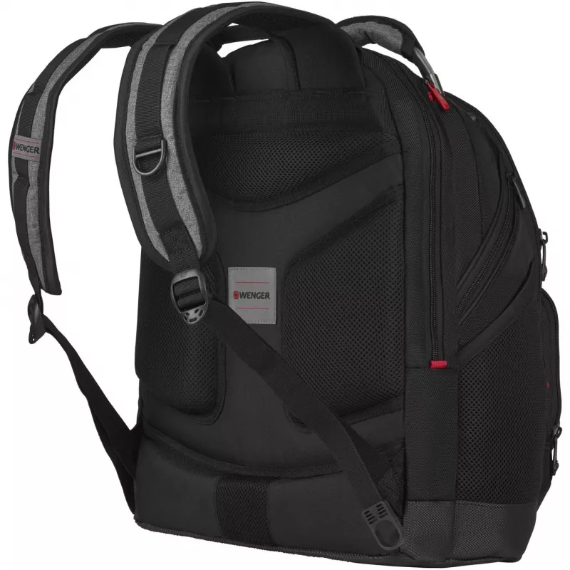 Wenger IBEX Deluxe - nešiojamojo kompiuterio kuprinė - 43,2 cm - 35,6 cm (14 col.) - 40,6 cm (16 col.) - juoda (606493)