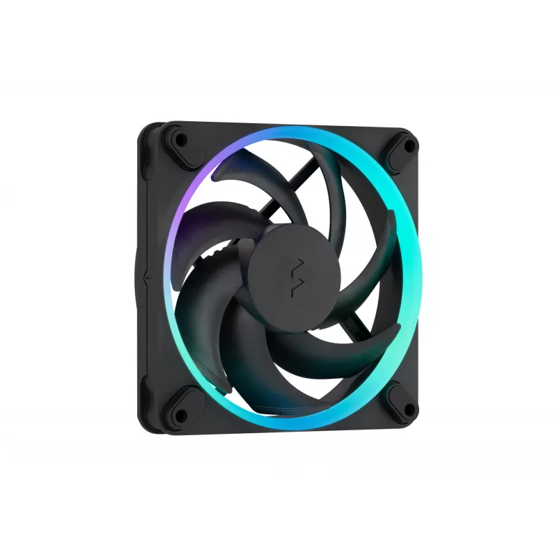 Fractal Design Momentum 12 RGB 120mm ARGB korpuso ventiliatorius - juodas