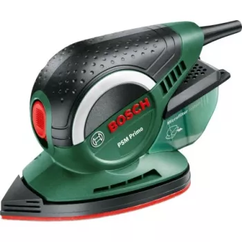 Bosch PSM Primo daugiafunkcis šlifuoklis 24000 virpesių/min Juoda, Žalia, Raudona, Sidabrinė