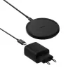 Belaidis įkroviklis Belkin WIA012KQBK 15W su 20W maitinimo adapteriu, juodas