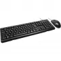 Inter-Tech AC KB-102DE Stalinis USB JUODAS 1000dpi 105 mygtukų Laidinis (88884138)