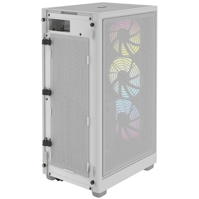 Corsair | RGB ORO SRAUTO PC KORPUSAS | 2000D | Balta | Mini-ITX | Maitinimo blokas įtrauktas Ne | SFX