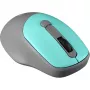 Belaidė pelė DEFENDER Silent Click C Mint 52294 — abiem rankoms tinkama, 1600 DPI, 2,4 GHz nano USB