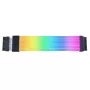 PCIe RGB laidas Lian Li Strimer Wireless, 2x 8‑kontaktų jungtys, 0,34 m, juoda/permatoma, silikonas/TPE