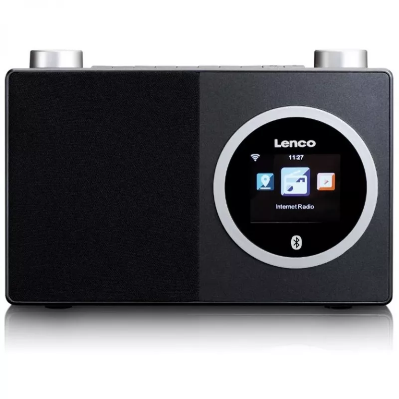 Lenco DIR-70 - tinklo garso grotuvas - 3 W (bendra) - juoda (DIR-70BK)
