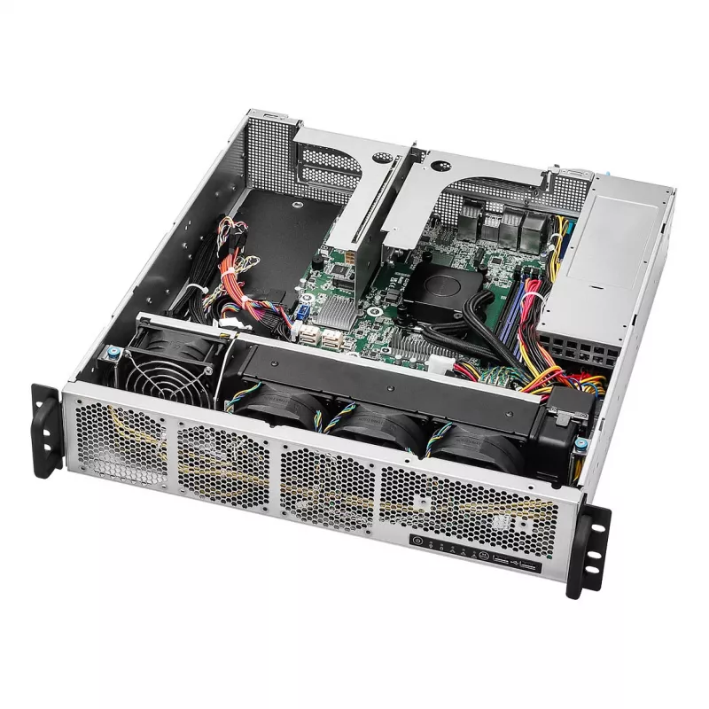 ASRock Barebone Server 2U vieno lizdo AM5 2U1G-B650/AQUA - Barebone - AMD Socket AM5 (Ryzen Zen4)