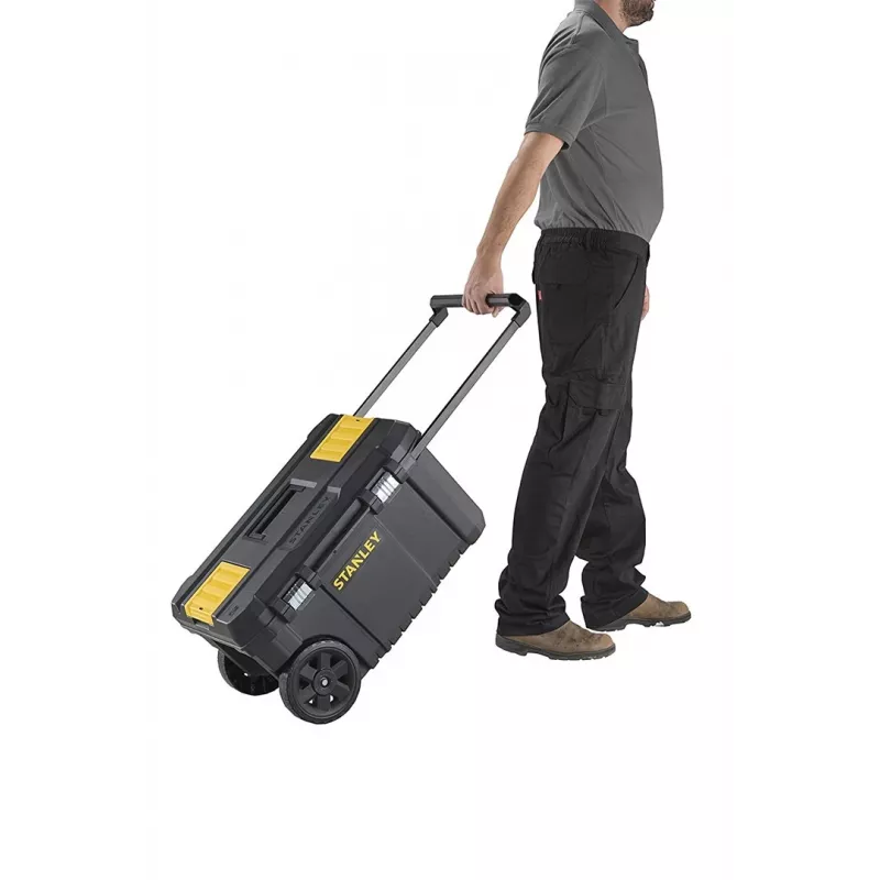 Stanley STST1-80150 smulkių detalių / įrankių dėžutė, plastikinė, juoda